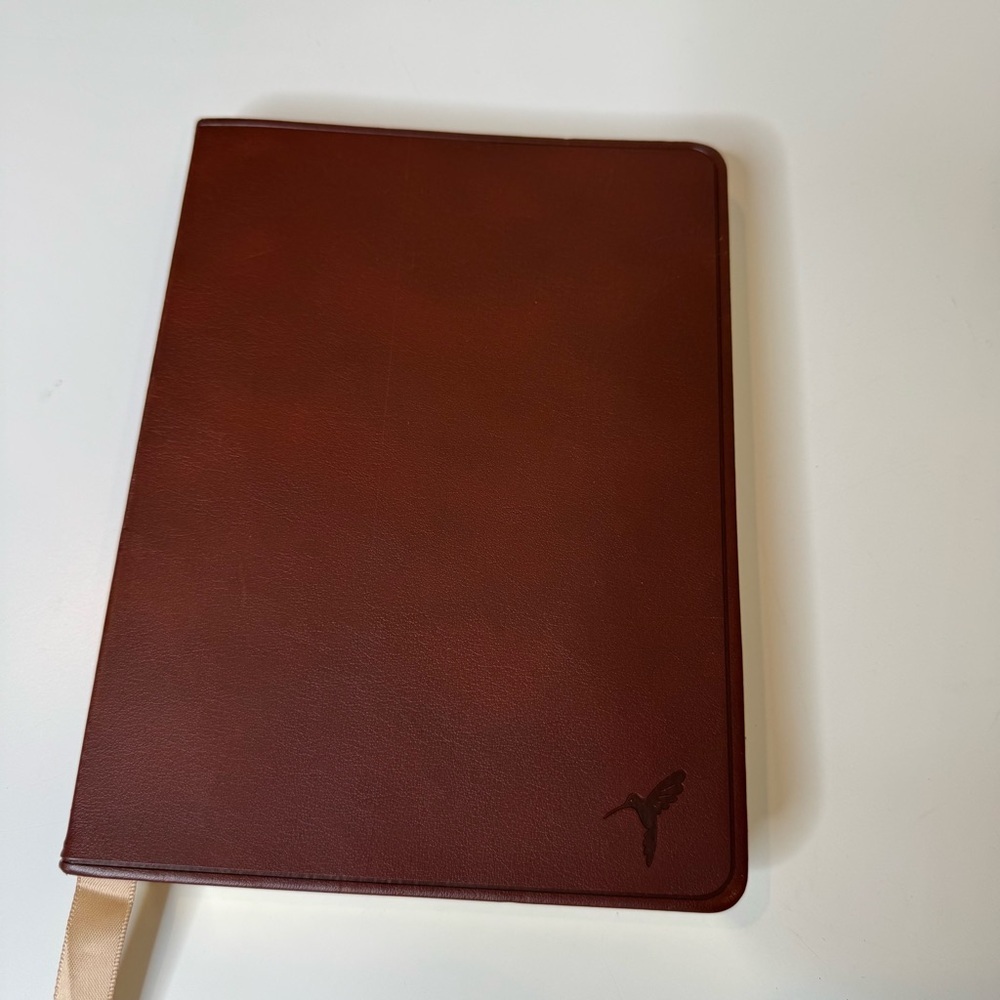 Papyrus Rich Brown/tan Leather Notebook